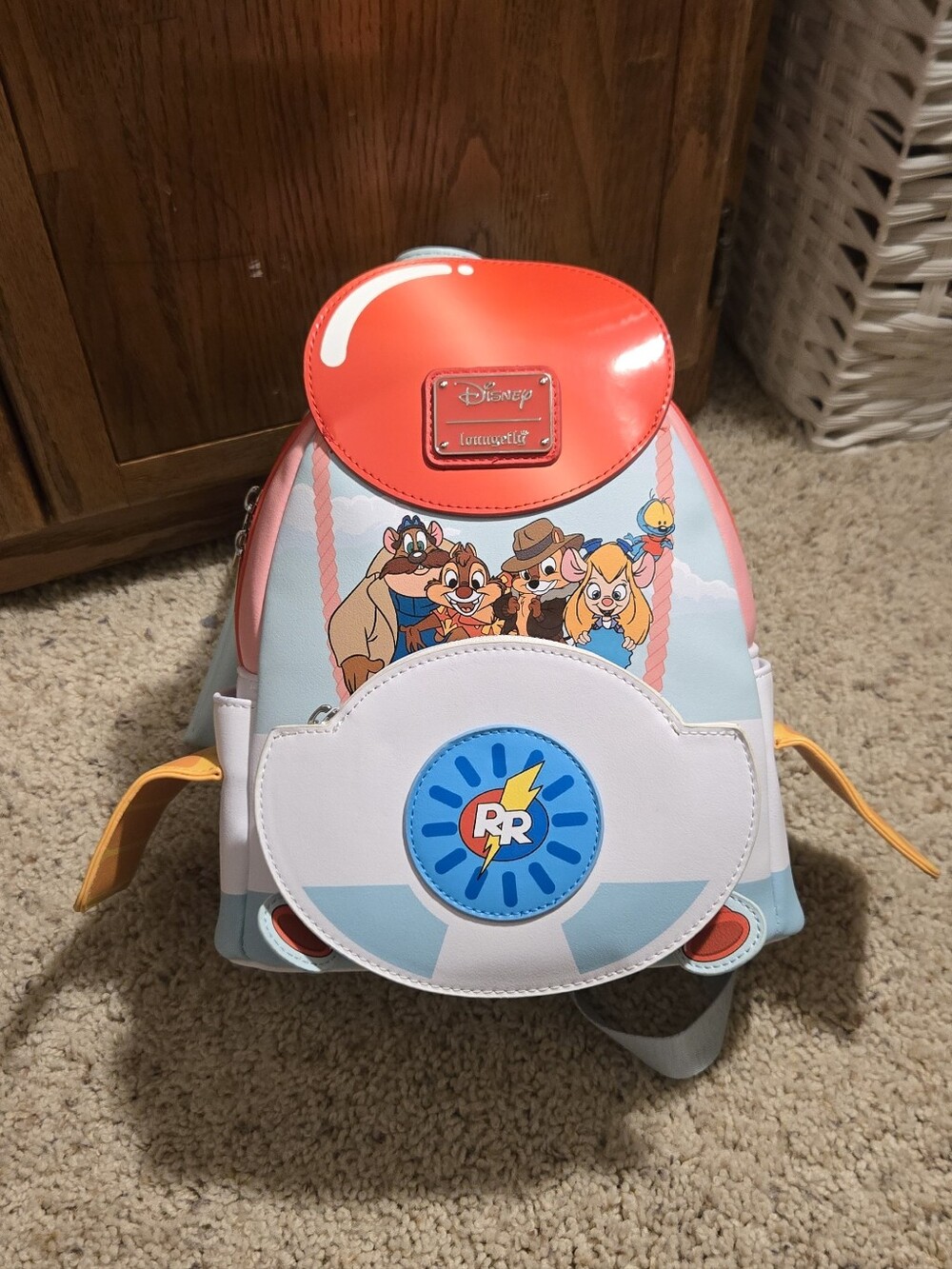 NWT Loungefly Disney Chip 'N Dale: Rescue Rangers Backpack